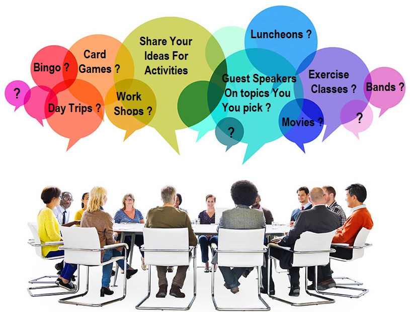 Senior Round Table Community Meeting, Round Table Meeting Ideas